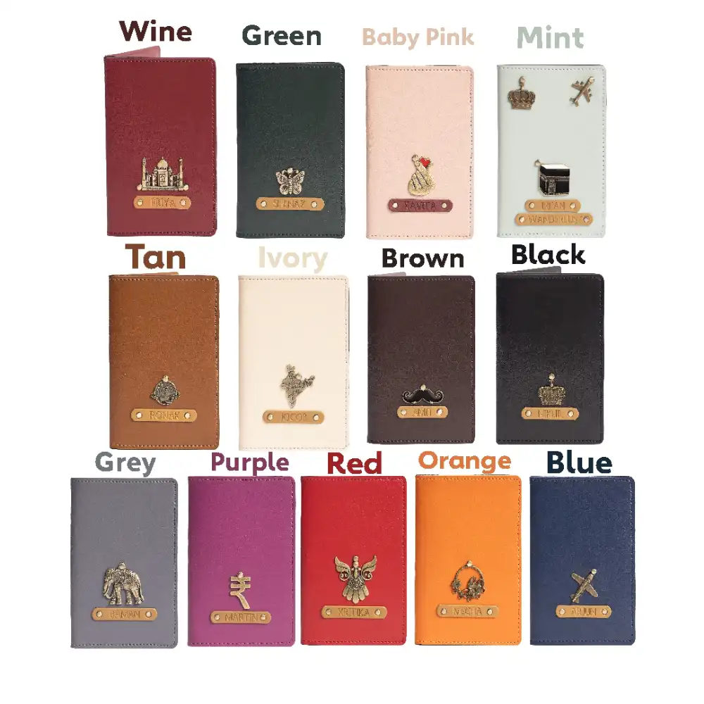 Stylish Passport Covers in All Colors Shades